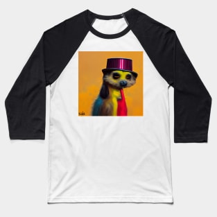 colourful meerkat 03 Baseball T-Shirt